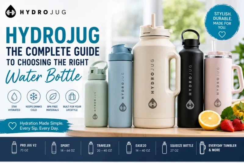 HydroJug: A Complete Guide to Choosing the Right Water Bottle